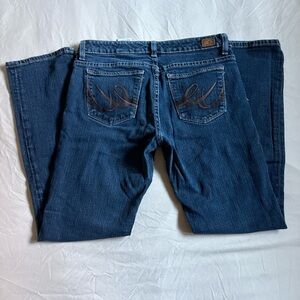 X2 Women's Boot Cut Jeans in Deep Blue